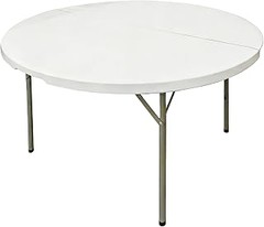Guía para elegir la mesa plegable redonda perfecta para tus eventos