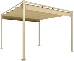 Cómo instalar una pérgola con techo retráctil paso a paso