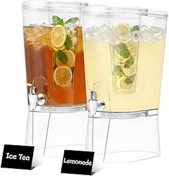Guía de los mejores dispensadores de bebidas con infusor de frutas para fiestas al aire libre