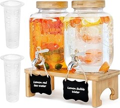 dispensadores de bebidas con soporte metálico