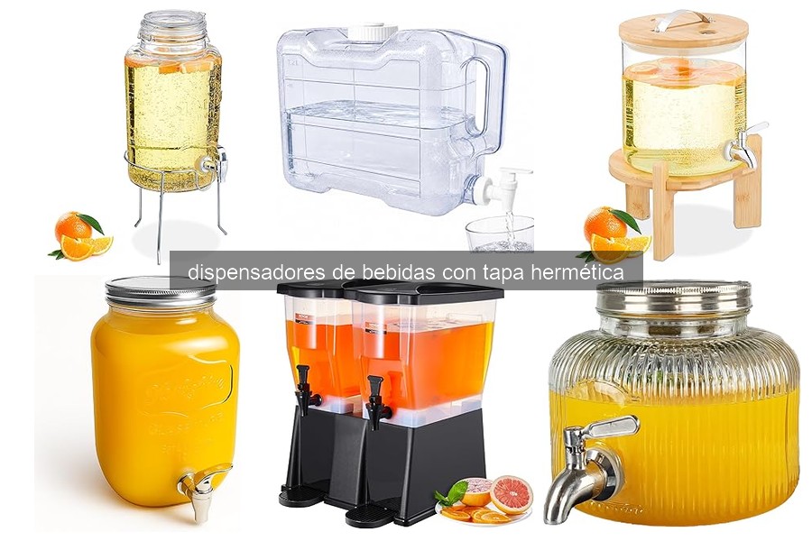 Beneficios de Dispensadores de Bebidas con Tapa Hermética