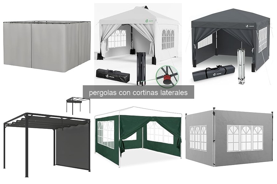 Beneficios de las pérgolas con cortinas laterales para exteriores