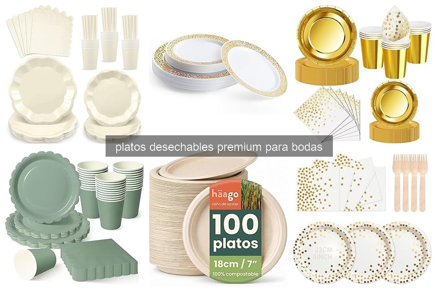 Beneficios de los Platos Desechables Premium para Bodas