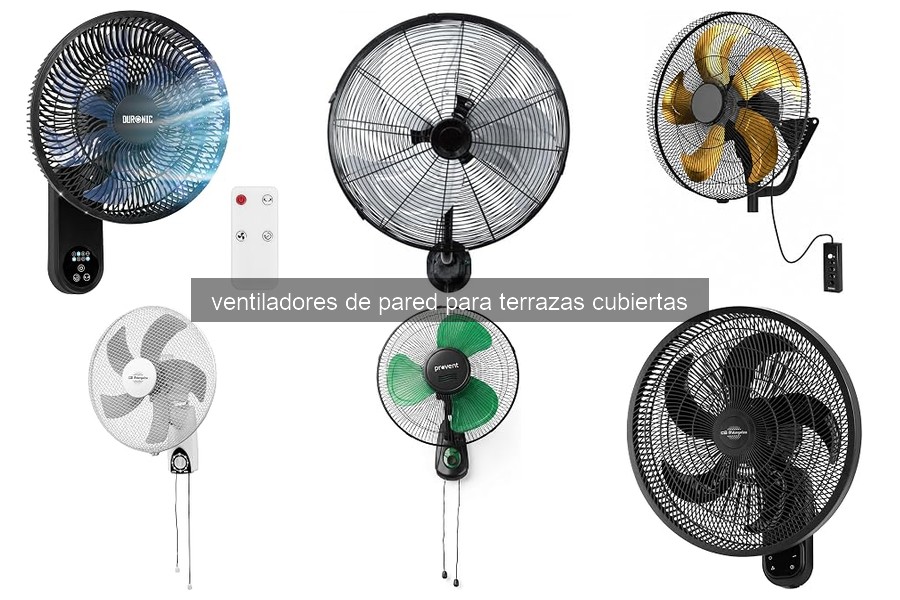 Beneficios de los Ventiladores de Pared en Terrazas Cubiertas