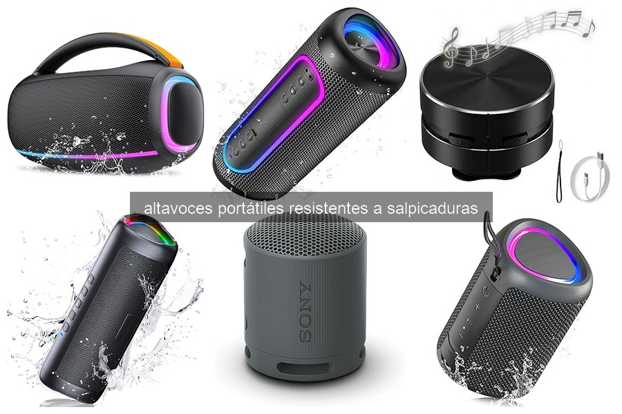 Cómo cuidar tu altavoz portátil resistente a salpicaduras