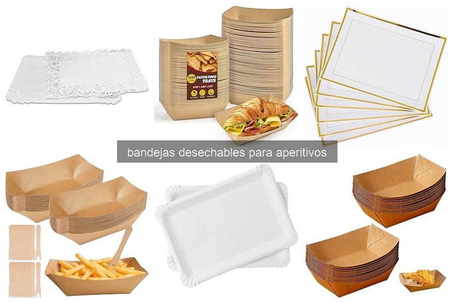 Cómo elegir la bandeja desechable perfecta para tu evento