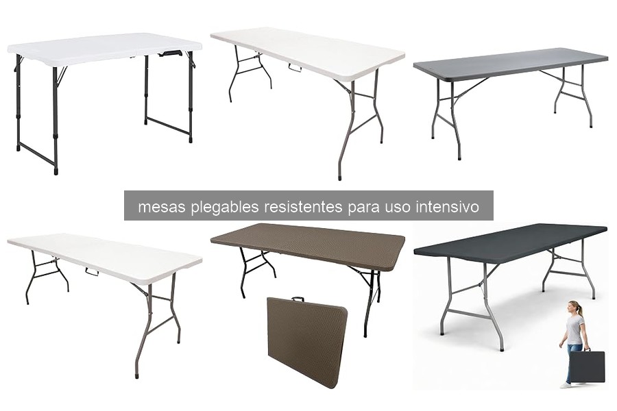 Cómo elegir mesas plegables resistentes para eventos al aire libre