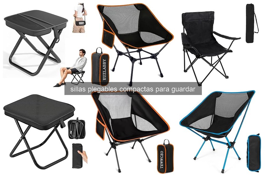 Cómo elegir sillas plegables compactas para tu espacio