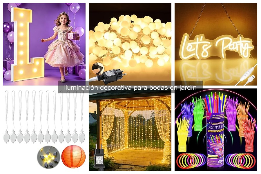 Cómo Instalar Iluminación Decorativa en Jardines para Bodas
