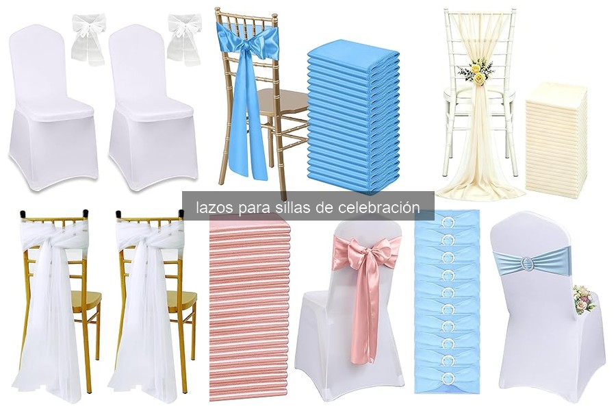Cómo instalar lazos para sillas de celebración fácilmente