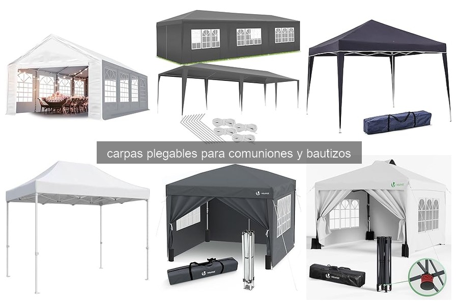 Cómo instalar y mantener carpas plegables para eventos