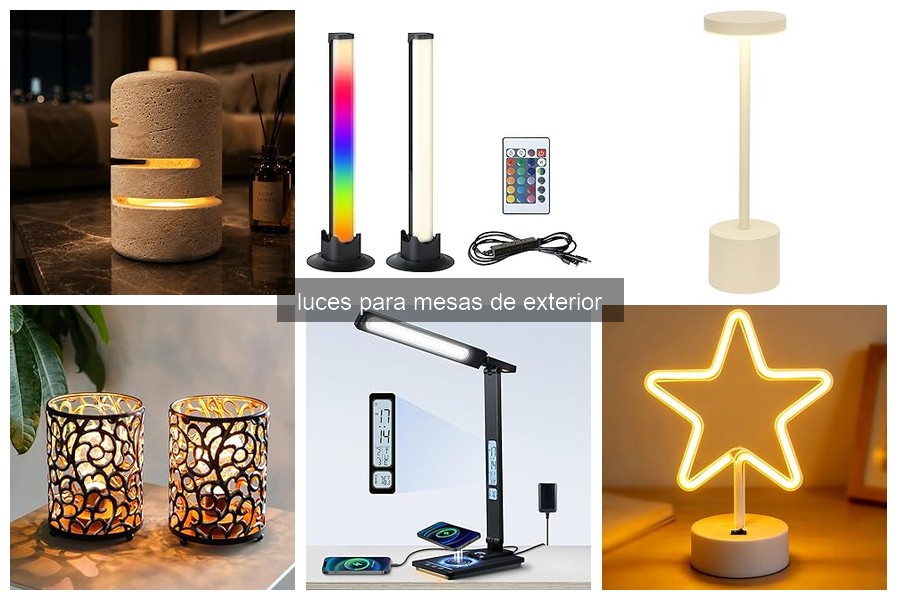 Cómo instalar y mantener luces para mesas de exterior de forma segura