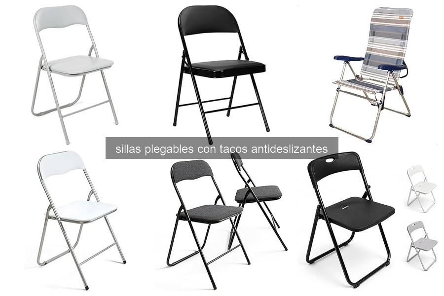 Cómo limpiar y mantener sillas plegables antideslizantes