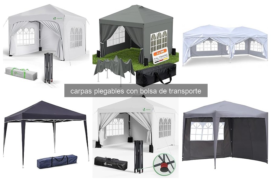 Cómo montar y cuidar carpas plegables fácilmente