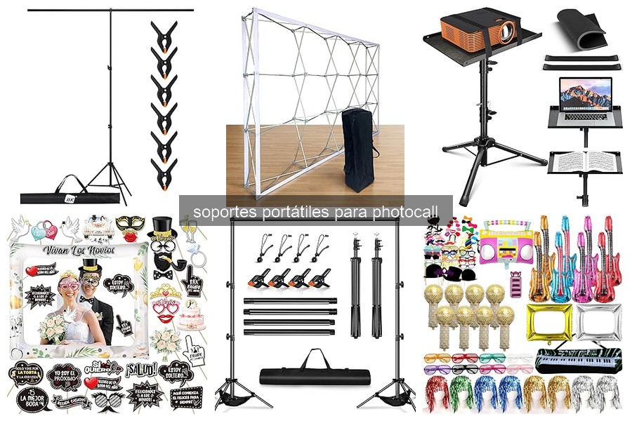 Cómo montar y mantener un soporte portátil para photocall