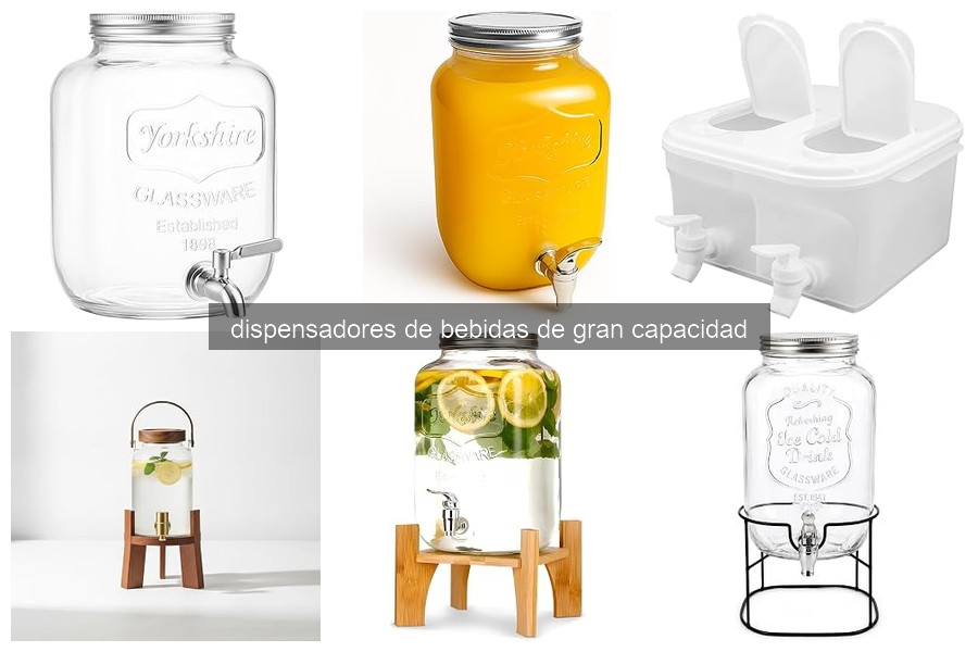 Comparativa de Dispensadores de Bebidas de Gran Capacidad