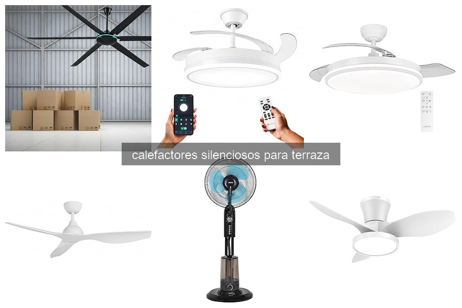 Comparativa de los Mejores Calefactores Silenciosos para Terraza 2023