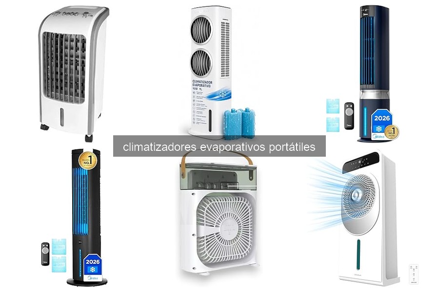 Comparativa de los Mejores Climatizadores Evaporativos 2026