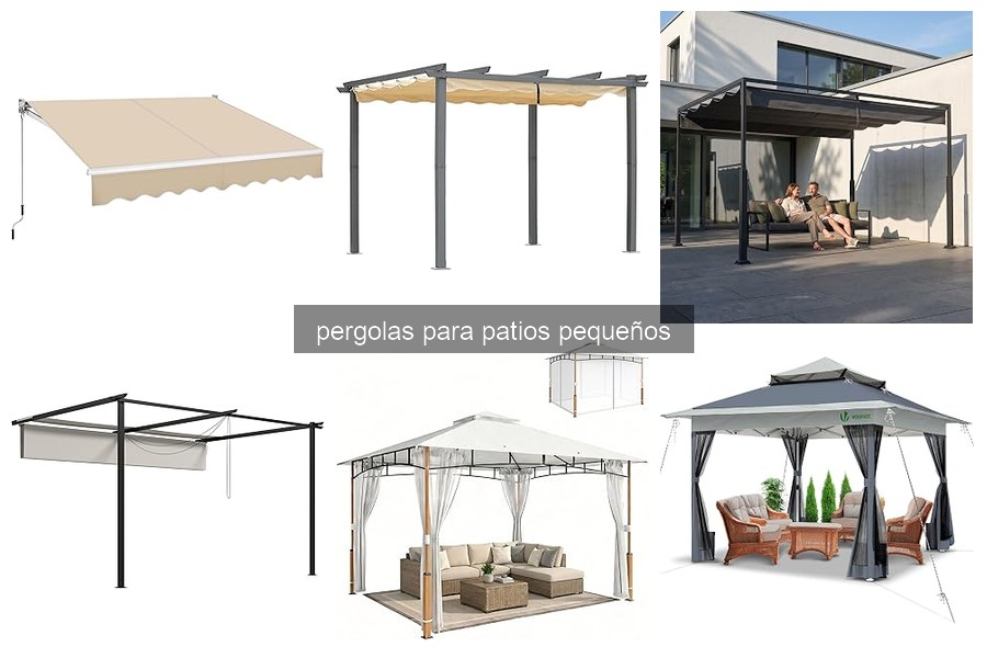 Comparativa: Pérgolas de Madera vs. Aluminio para Patios Pequeños