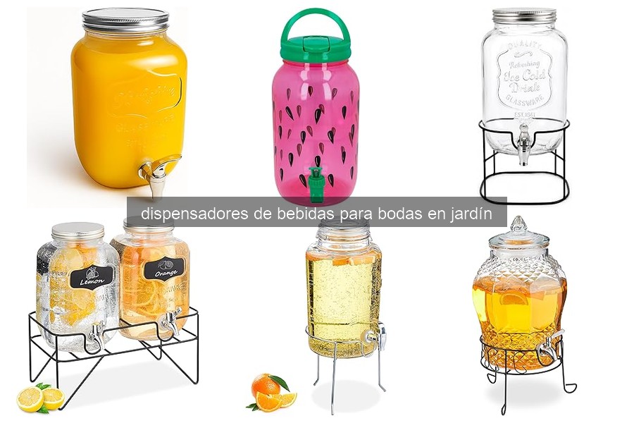 Consejos para Usar y Mantener Dispensadores de Bebidas en Bodas