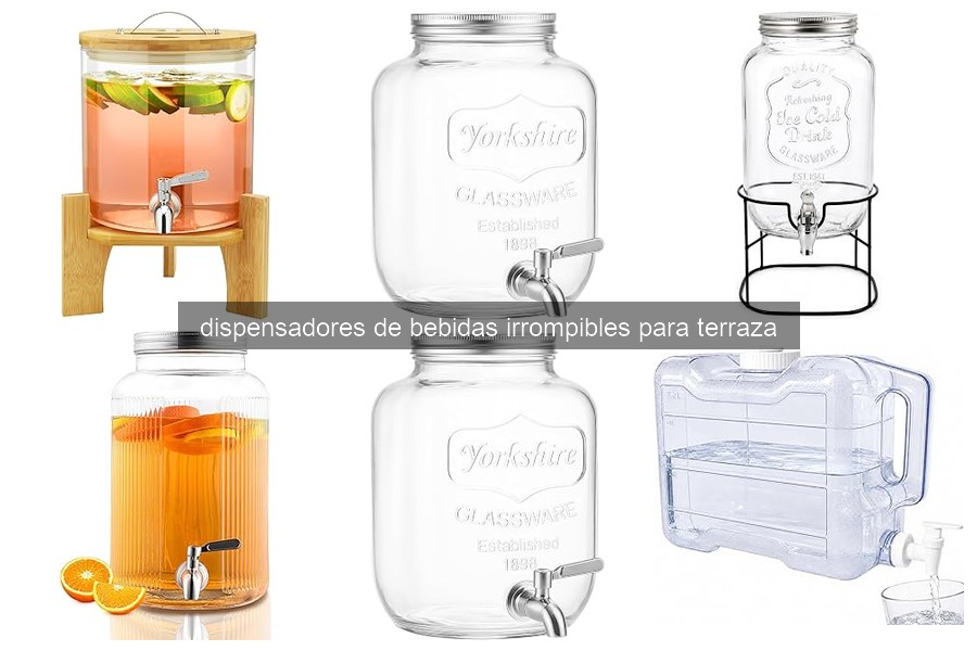 Dispensadores de Bebidas Irrompibles para Terraza: ¿Qué Son?