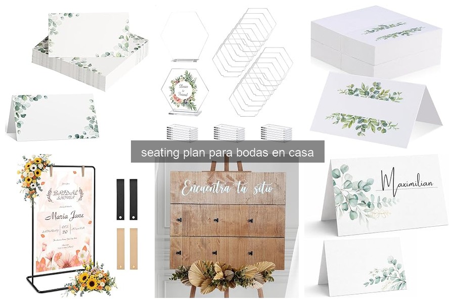 Errores comunes al planificar un seating plan de boda en casa