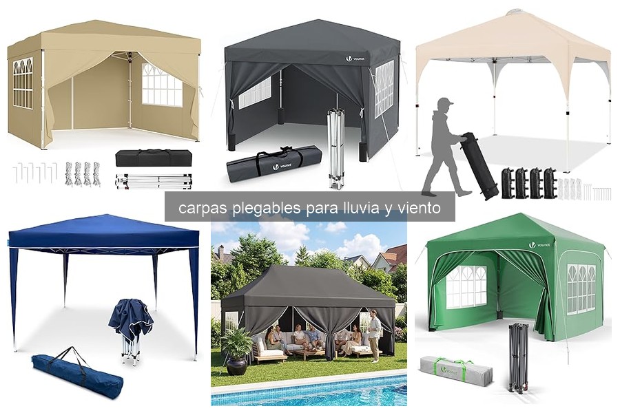 Errores comunes al usar carpas plegables en clima adverso
