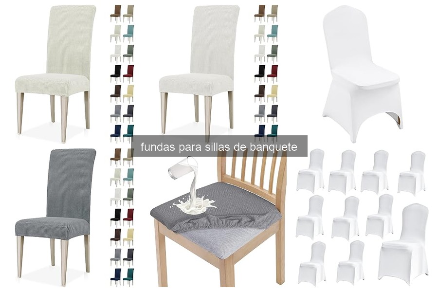 Errores comunes al usar fundas para sillas de banquete