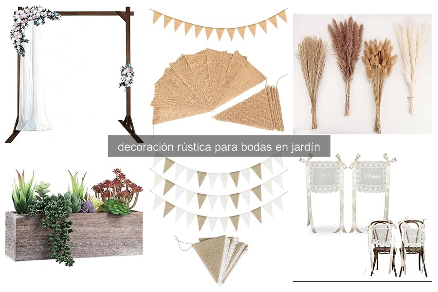 Errores comunes en decoraciones rústicas para bodas al aire libre