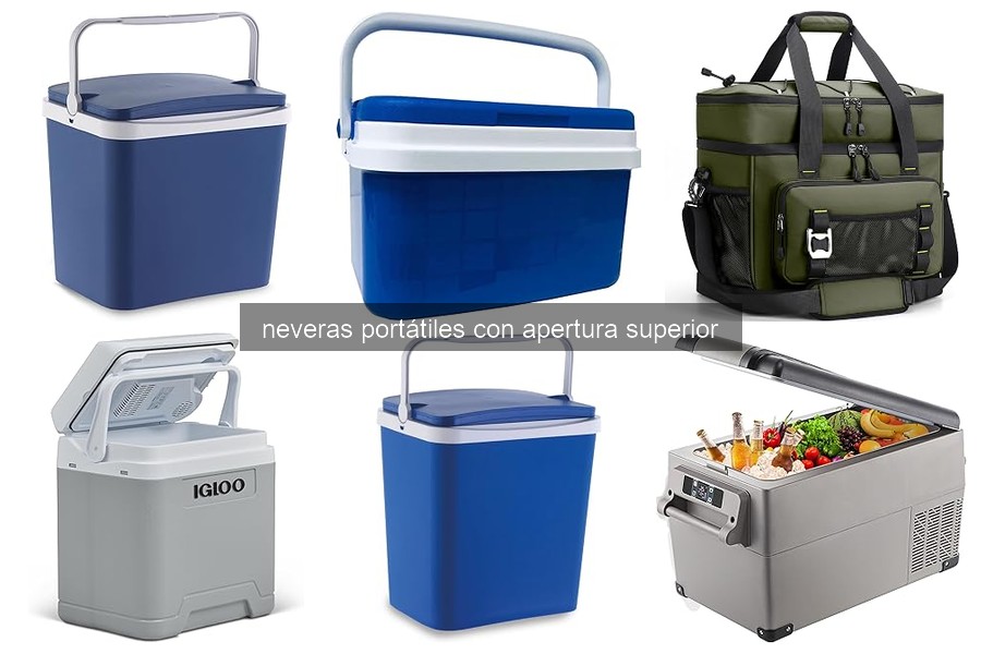 Guía de compra de neveras portátiles con apertura superior