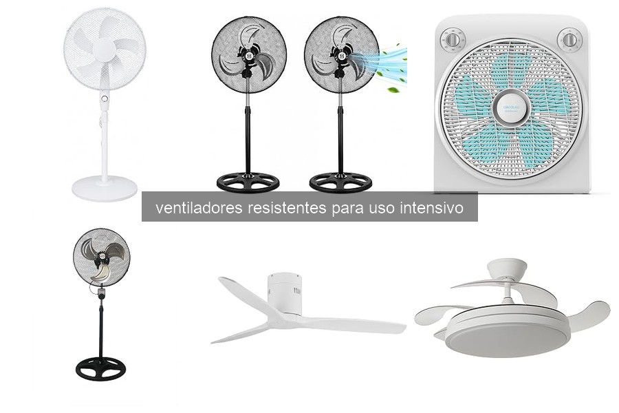 Guía de compra de ventiladores resistentes para eventos al aire libre