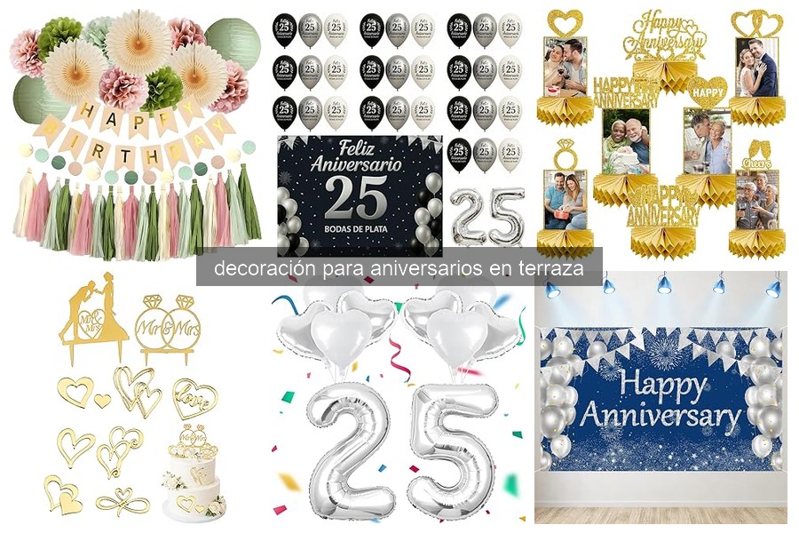 Guía para Decoración de Aniversario en Terraza 2026
