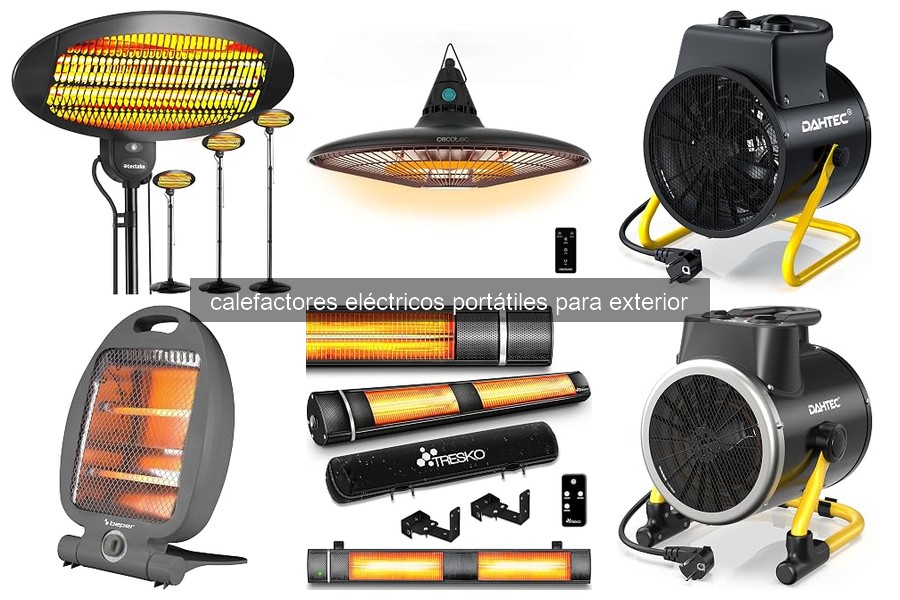 Guía para elegir calefactor eléctrico portátil para exterior