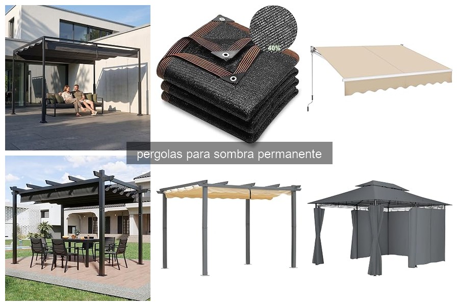 Guía para elegir la mejor pérgola para sombra permanente