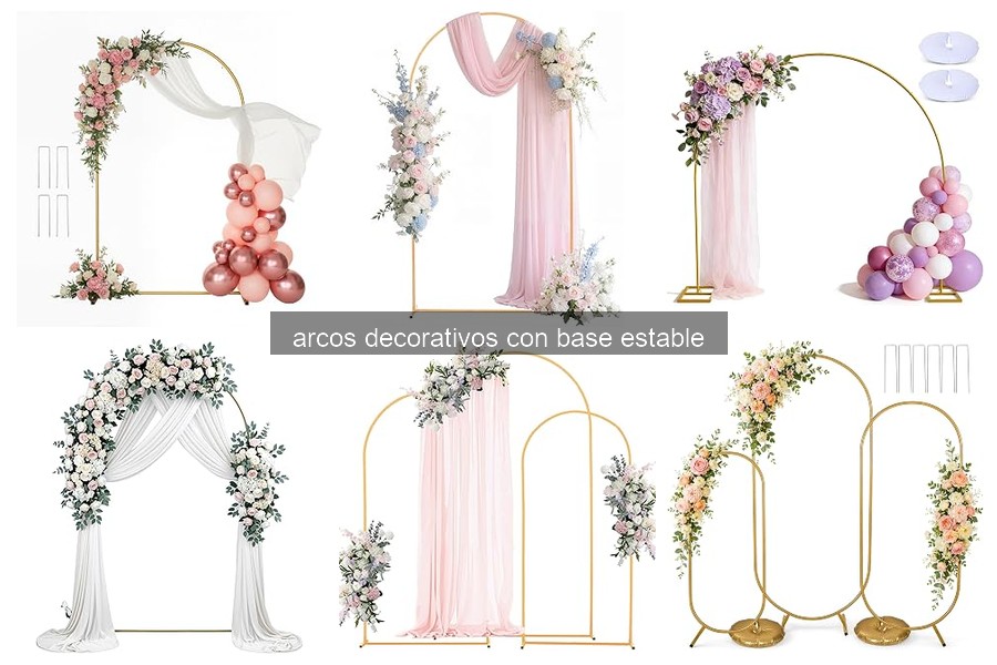 Guía para Instalar Arcos Decorativos en Eventos al Aire Libre