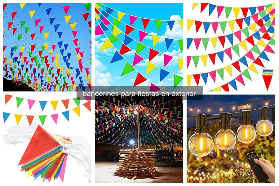 Guía para Instalar Banderines Perfectos en Eventos Exteriores