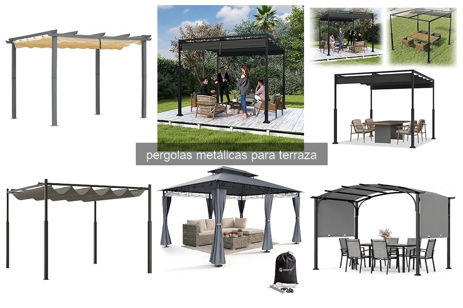 Guía para instalar una pérgola metálica en tu terraza