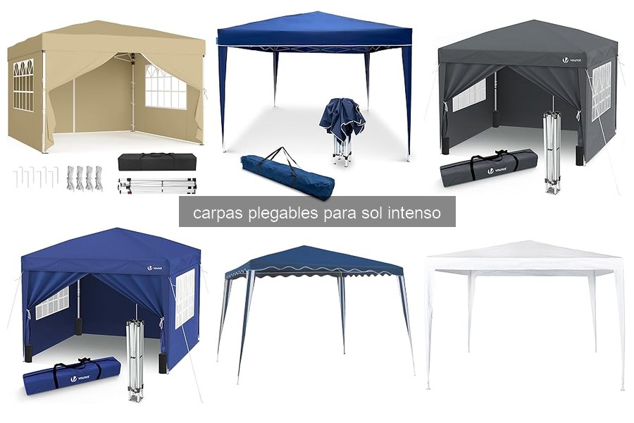 Instalación perfecta de carpas plegables para sombra 2026