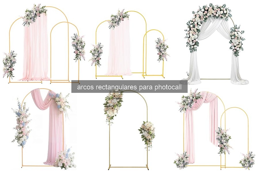 Los mejores arcos rectangulares para photocall en 2023