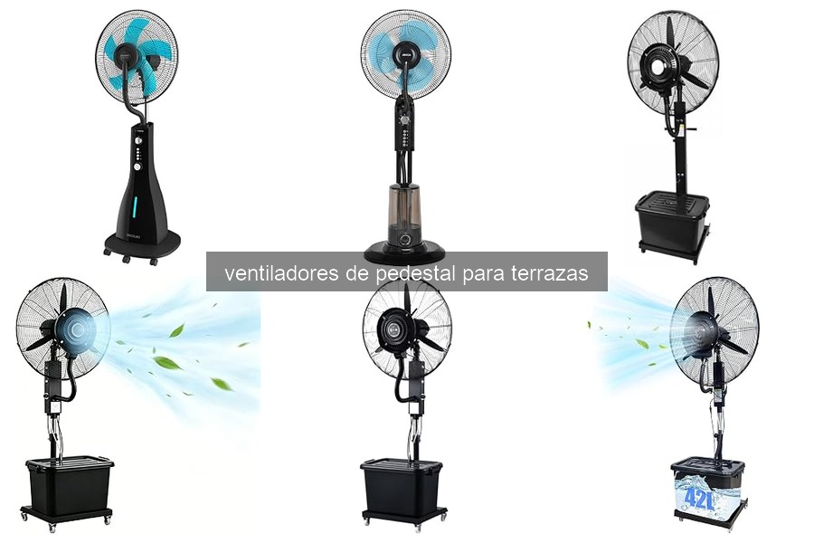 Mantenimiento de Ventiladores de Pedestal para Terrazas