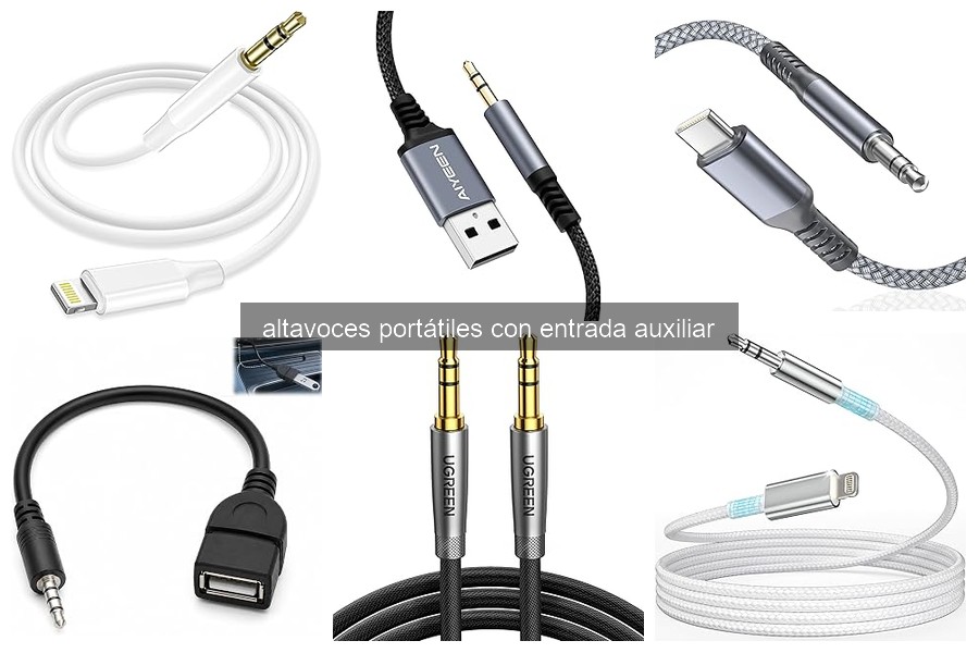 Mejores altavoces portátiles con entrada auxiliar en 2026
