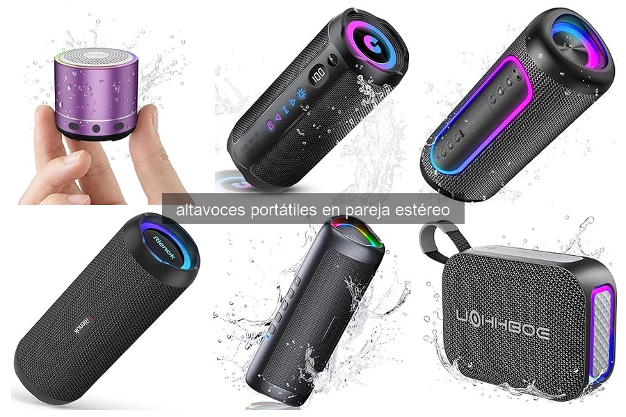 Mejores altavoces portátiles estéreo para fiestas al aire libre