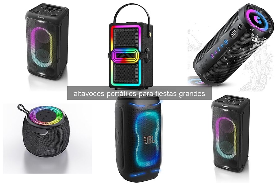 Mejores altavoces portátiles para fiestas grandes en 2023