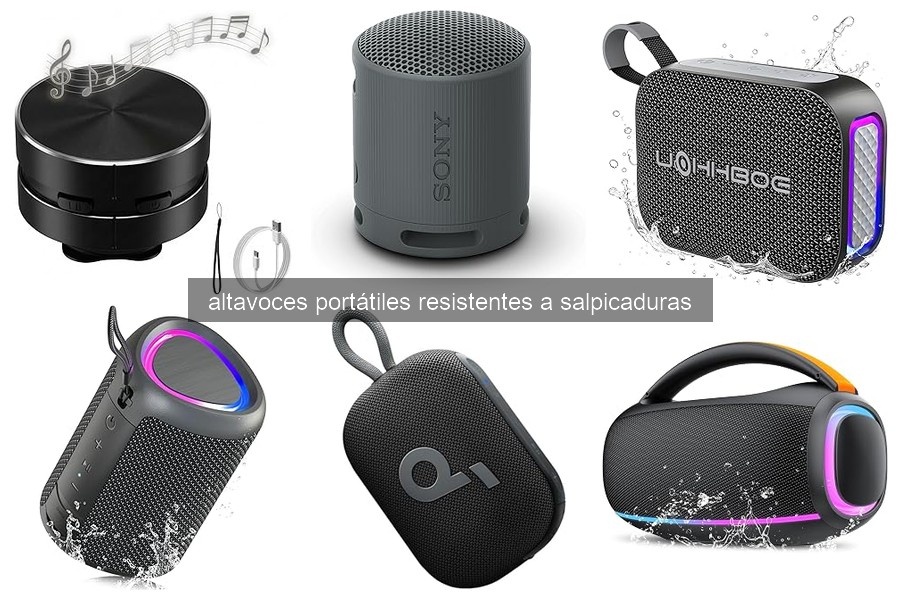 Mejores altavoces portátiles resistentes a salpicaduras 2026