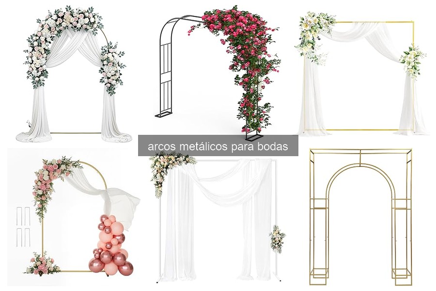 Mejores Arcos Metálicos para Bodas en 2023: Comparativa