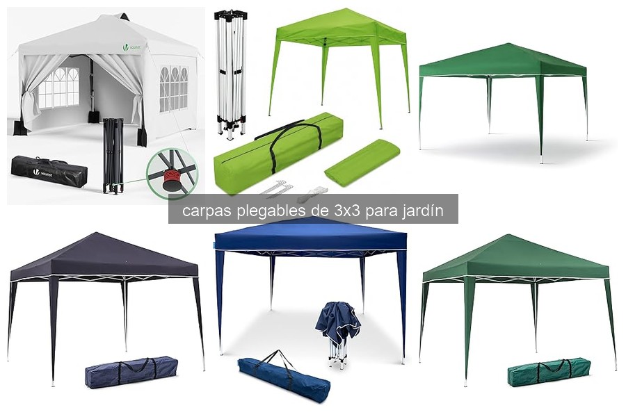 Mejores carpas plegables de 3x3 para eventos al aire libre