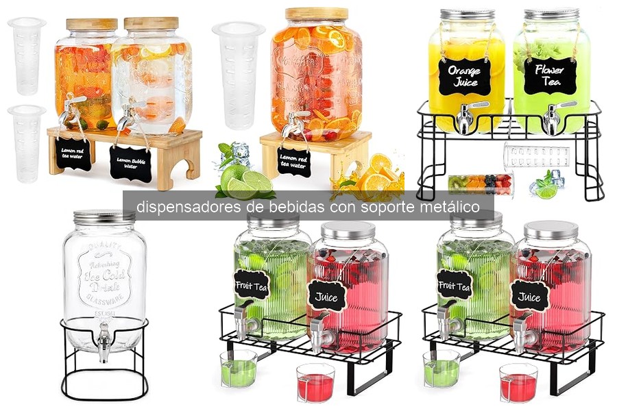Mejores dispensadores de bebidas metálicos para fiestas al aire libre