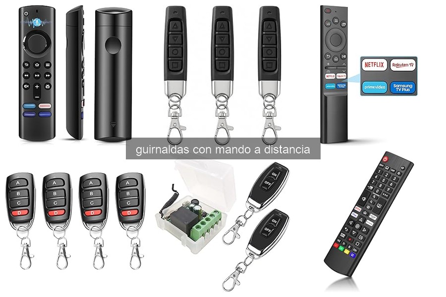 Mejores guirnaldas con mando a distancia para fiestas al aire libre