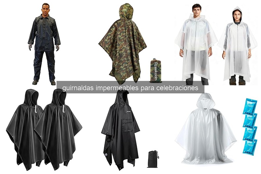 Mejores guirnaldas impermeables para celebraciones al aire libre