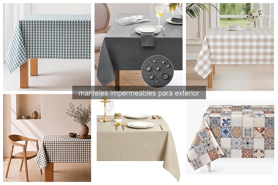 Mejores manteles impermeables para exterior en 2026